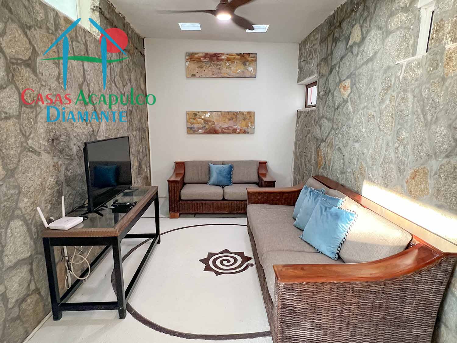 Brisas del Marqués Palmetto 9 Villa Frida - Sala de televisión 1